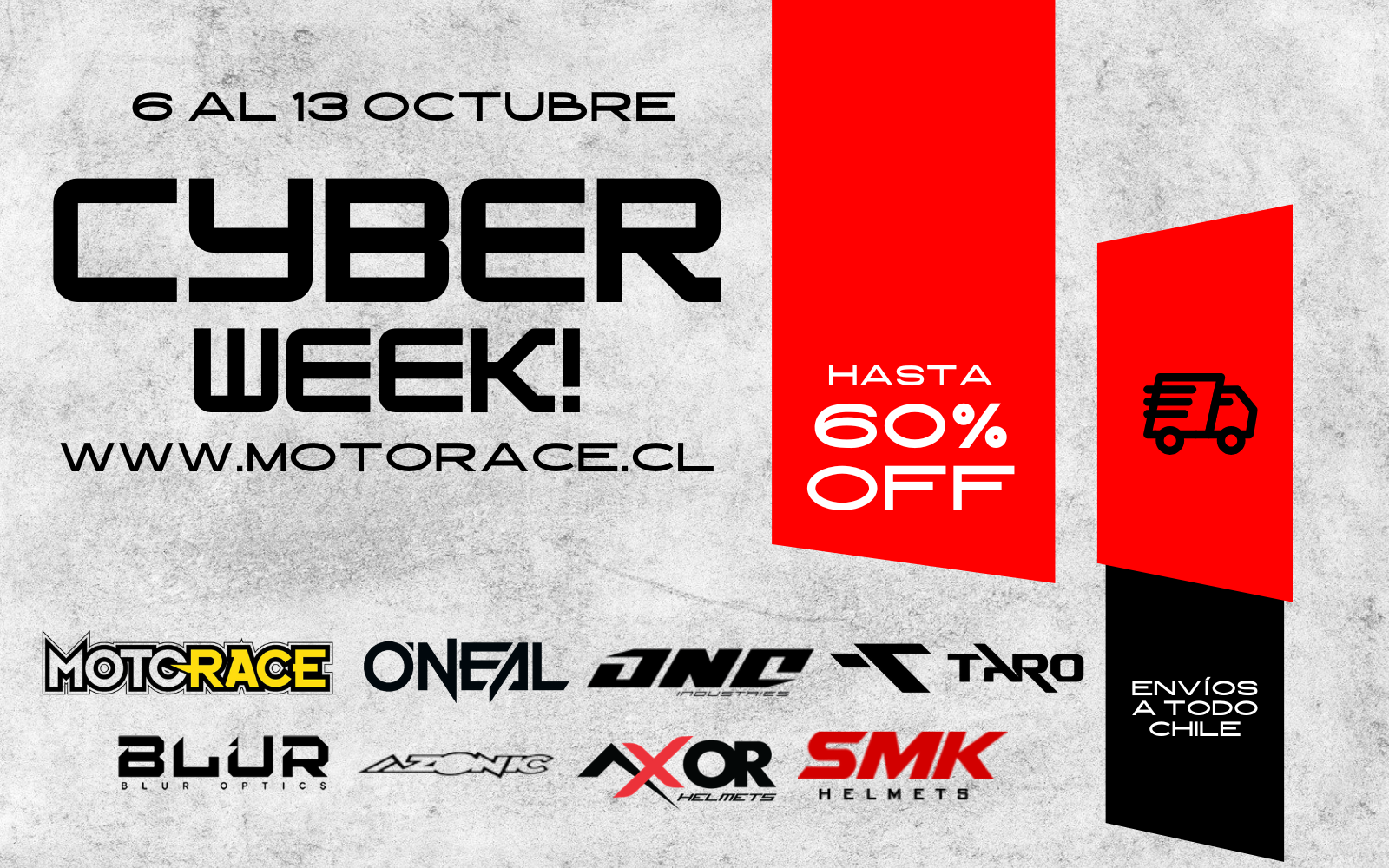 CYBER WEEK 6 AL 13 OCTUBRE 2025!