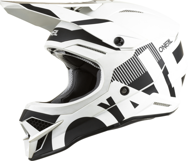 Casco Oneal Vertical Moto Motocross Enduro Negro/blanco