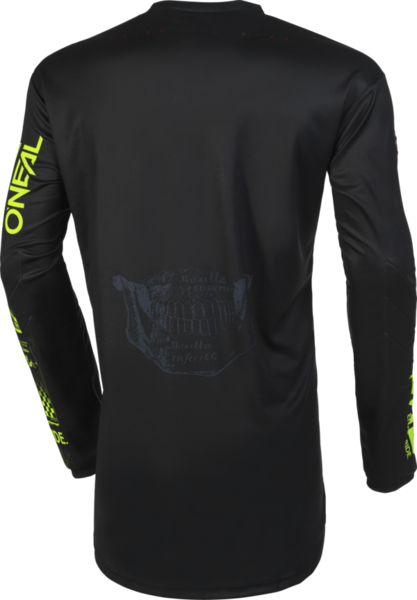 Polera Jersey O&#39;NEAL Element Attack Negro/Amarillo