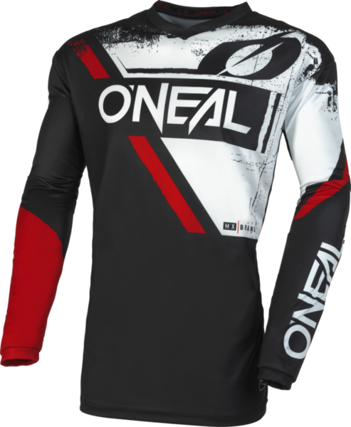 Polera Jersey O'NEAL Element Shocker Negro/Rojo