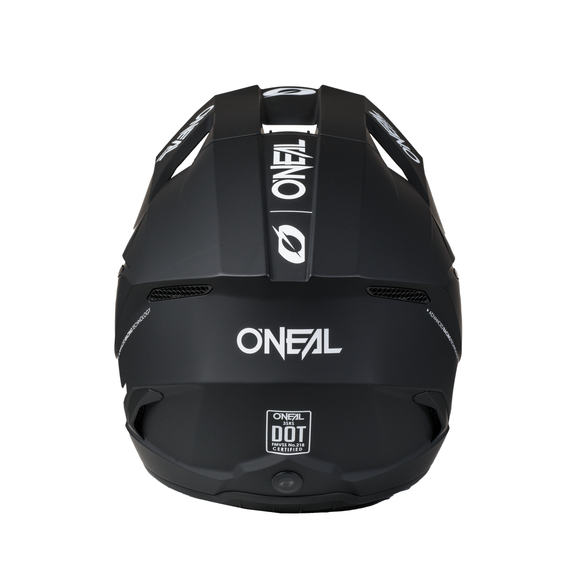 Casco Moto O&#39;neal 3srs Classic Motocross Enduro Negro/Blanco