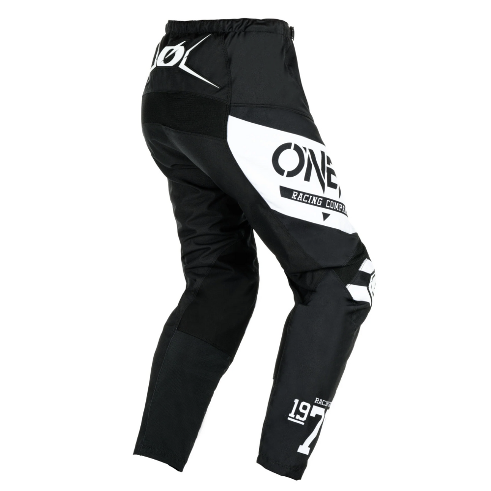 Pantalon Moto O&#39;NEAL Element Warhawk Niños Negro/Blanco