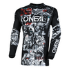 Polera Jersey O'NEAL Element Attack Negro/Blanco
