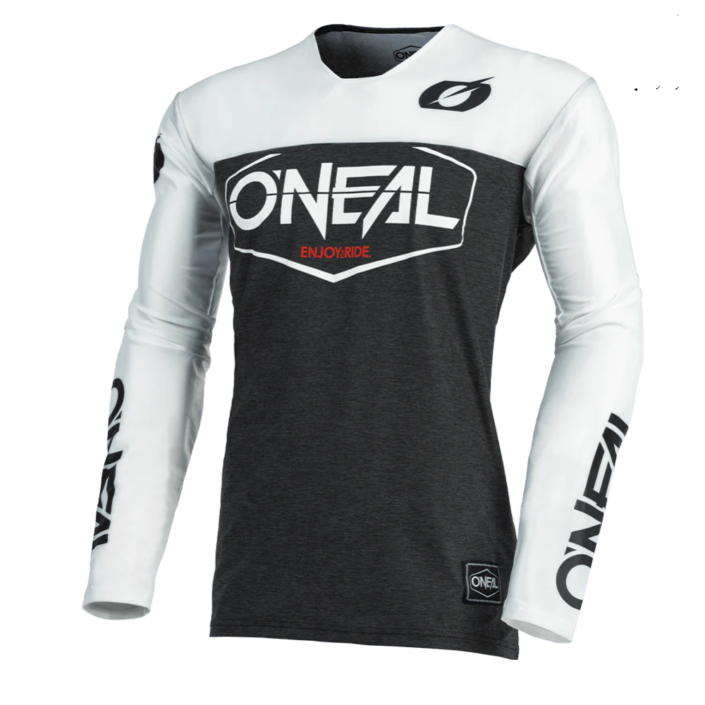 Polera Jersey O&#39;NEAL Mayhem Hexx Negro/Blanco