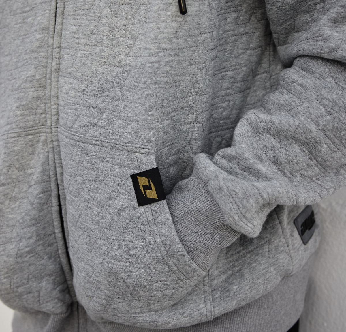 Poleron One Industries Repeat Hoodie Gris
