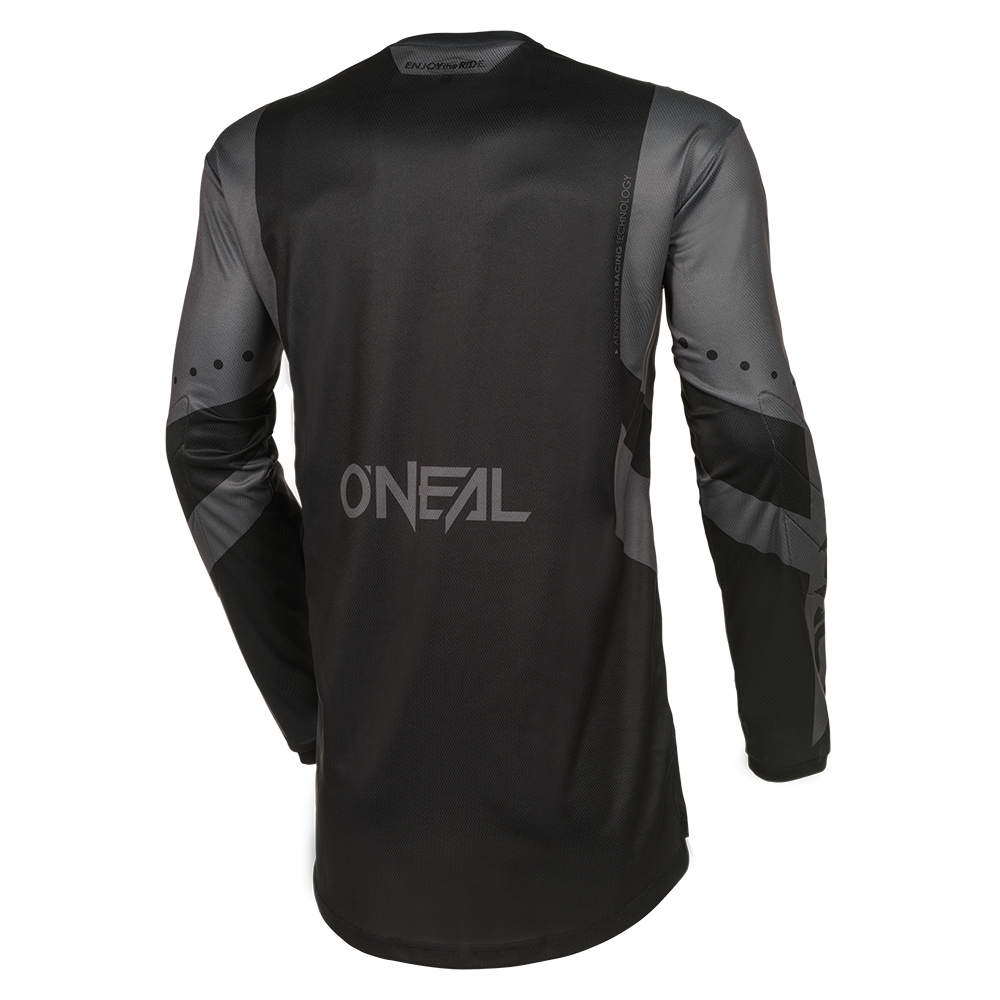 Polera Jersey O'NEAL Element Racewear Negro/Gris