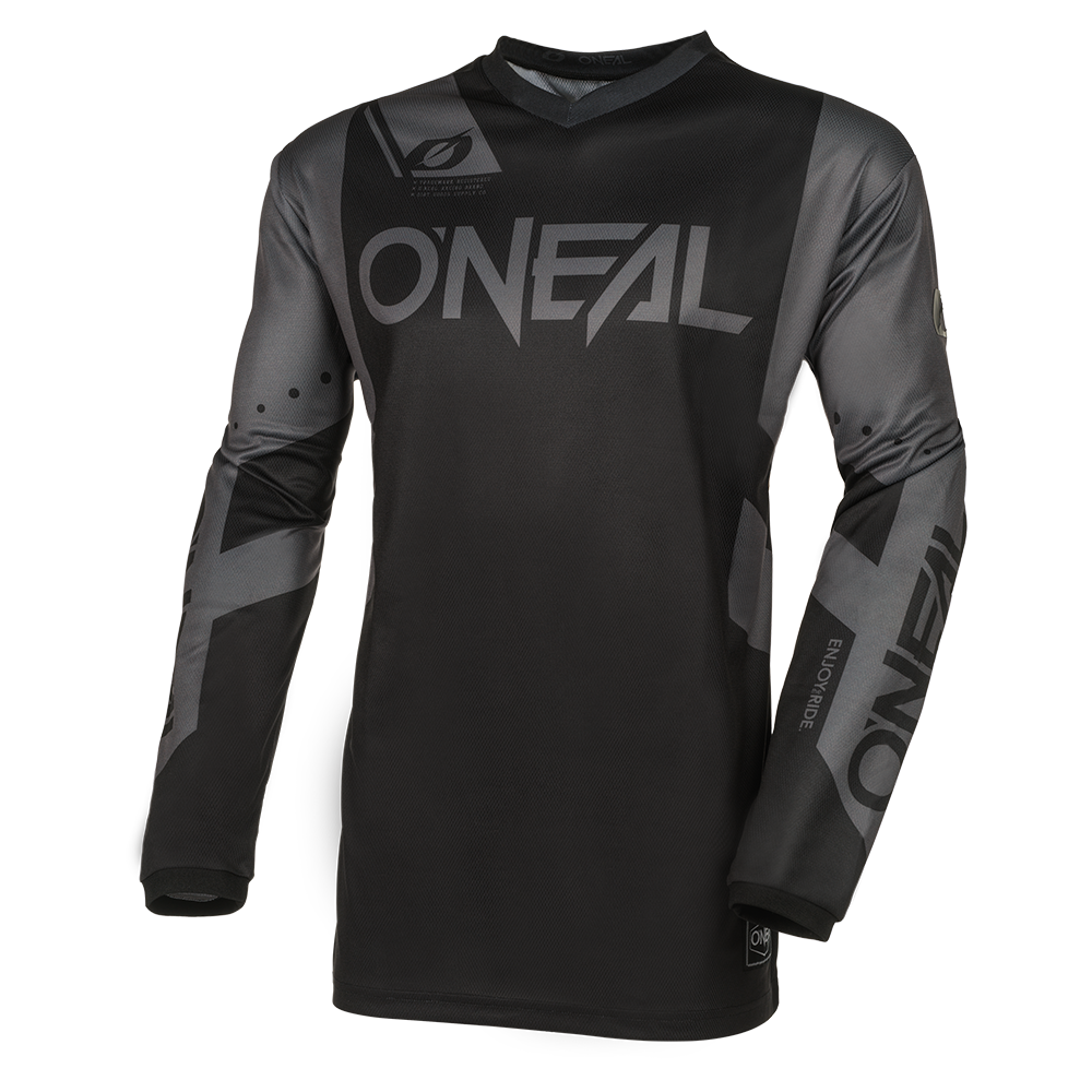 Polera Jersey O'NEAL Element Racewear Negro/Gris