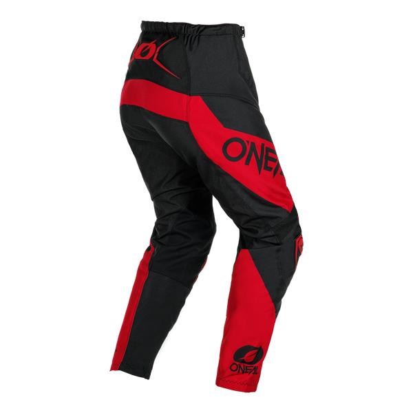 Pantalon Moto O'NEAL Element Racewear Negro/Rojo - Motorace