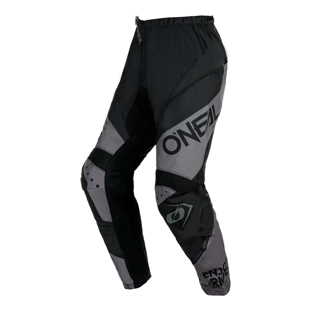 Pantalon Moto O&#39;NEAL Element Racewear Negro/Gris