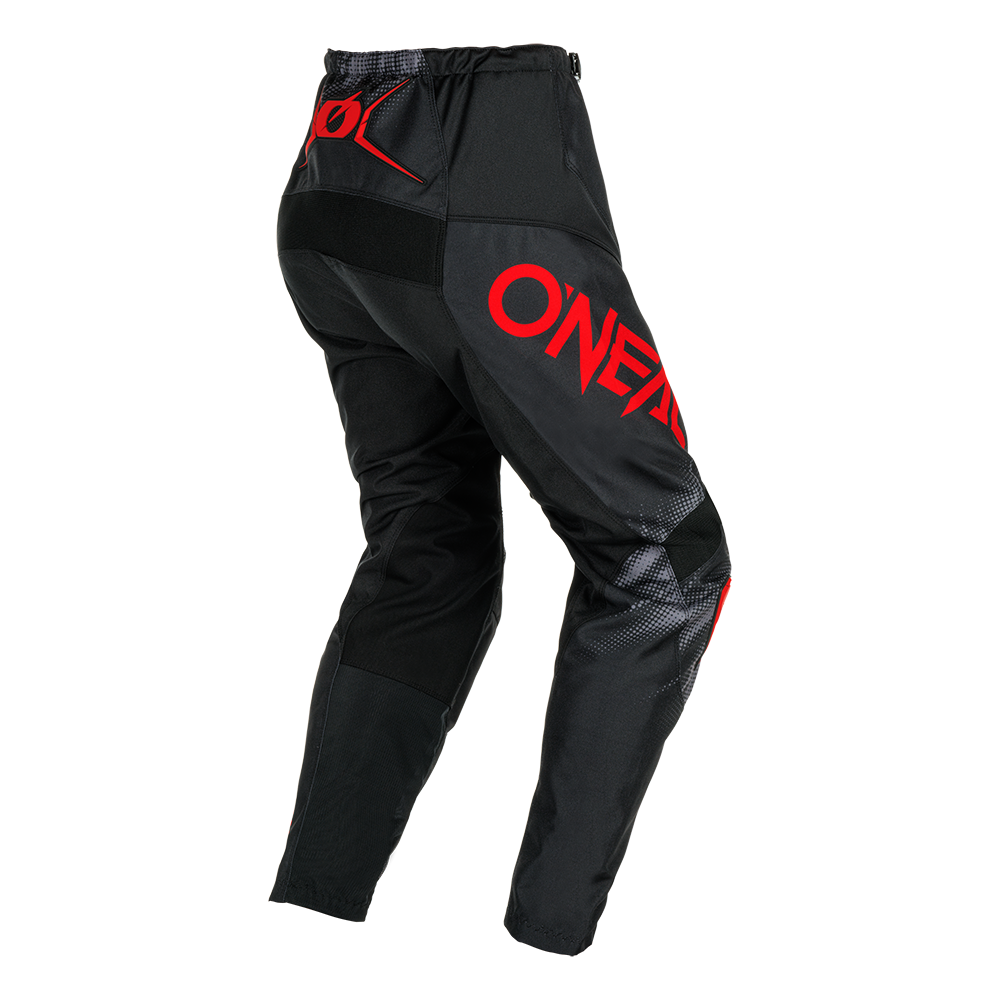 Pantalon Moto O'NEAL Element Voltage Negro/Rojo