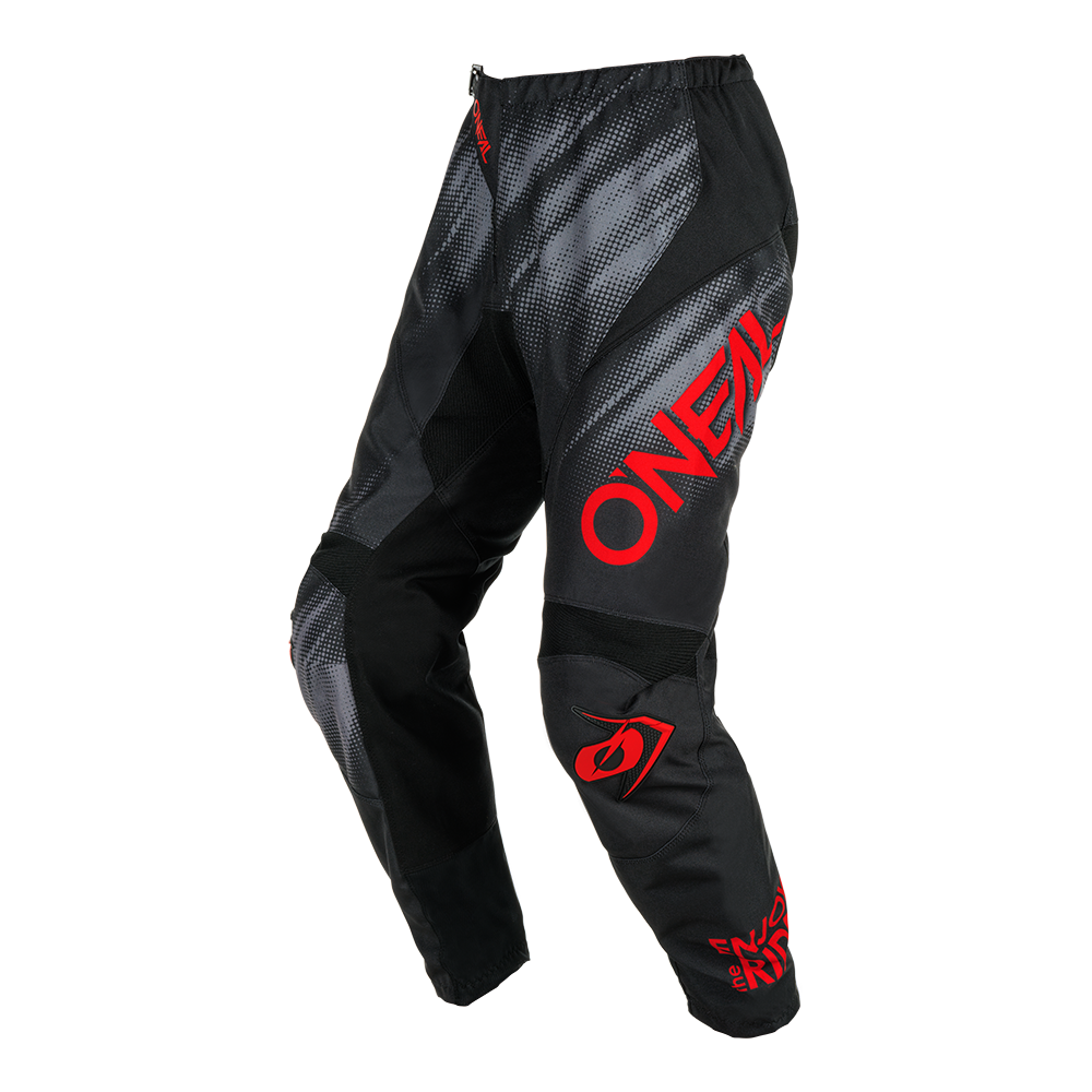 Pantalon Moto O'NEAL Element Voltage Negro/Rojo