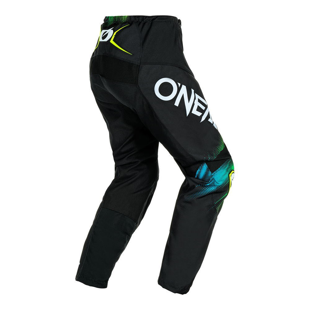 Pantalon Moto O'NEAL Element Voltage Negro/Verde