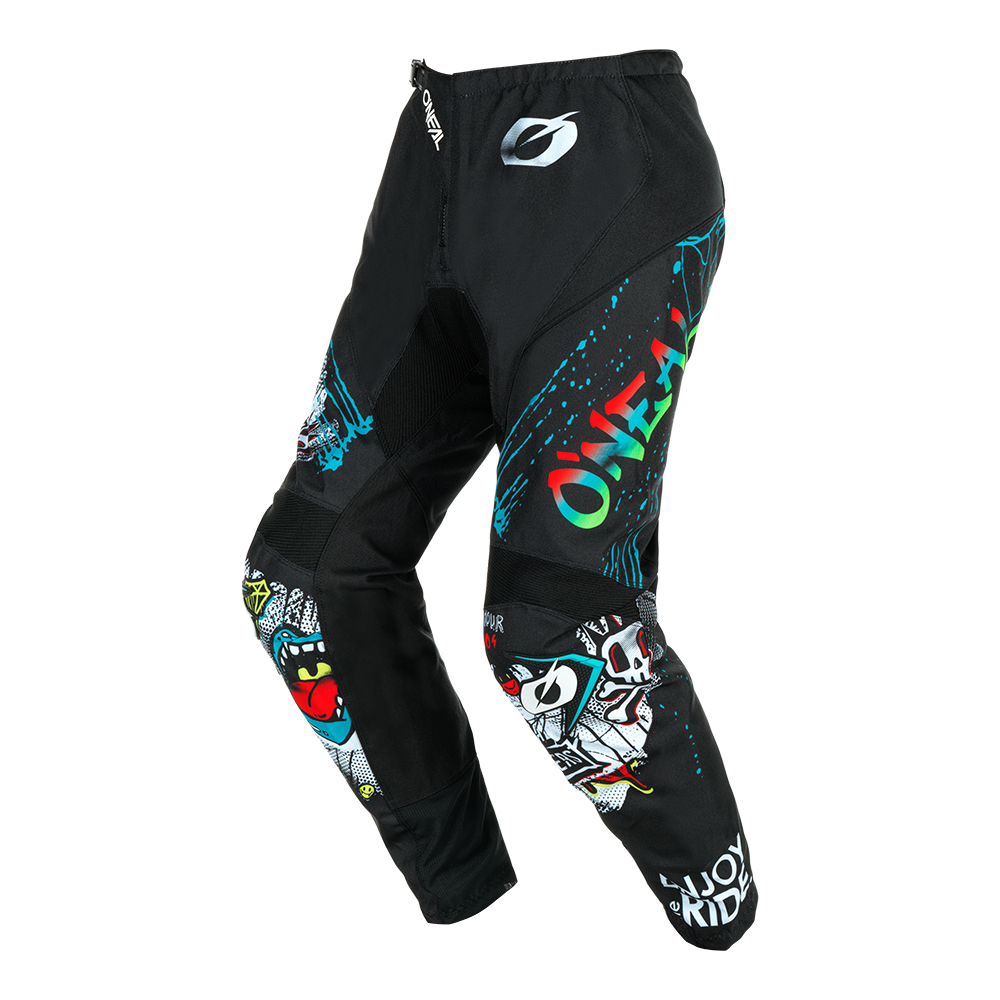 Pantalon Moto O'NEAL Element Rancid Negro/Blanco