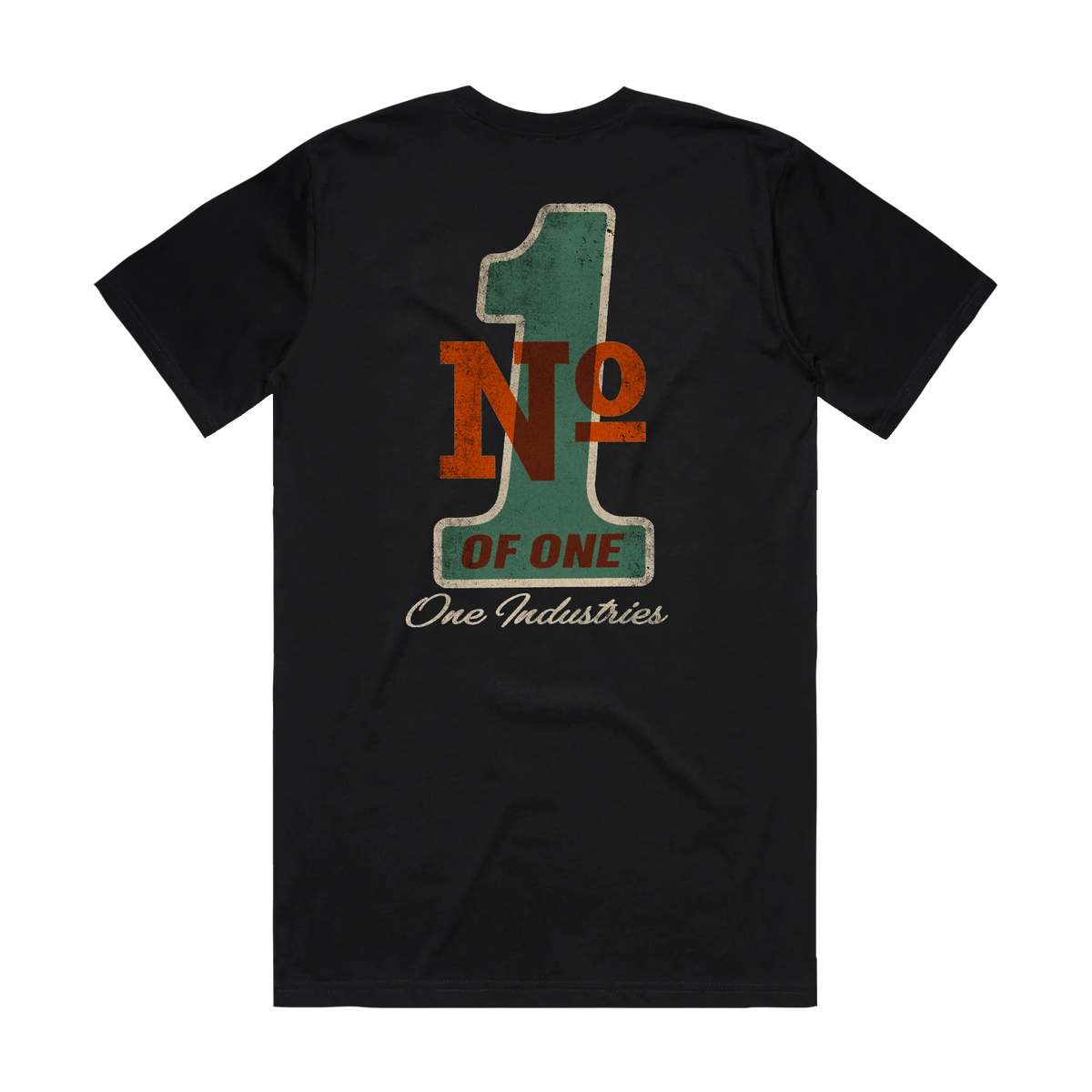 Polera One Industries 1 Of One Lifestyle Negro