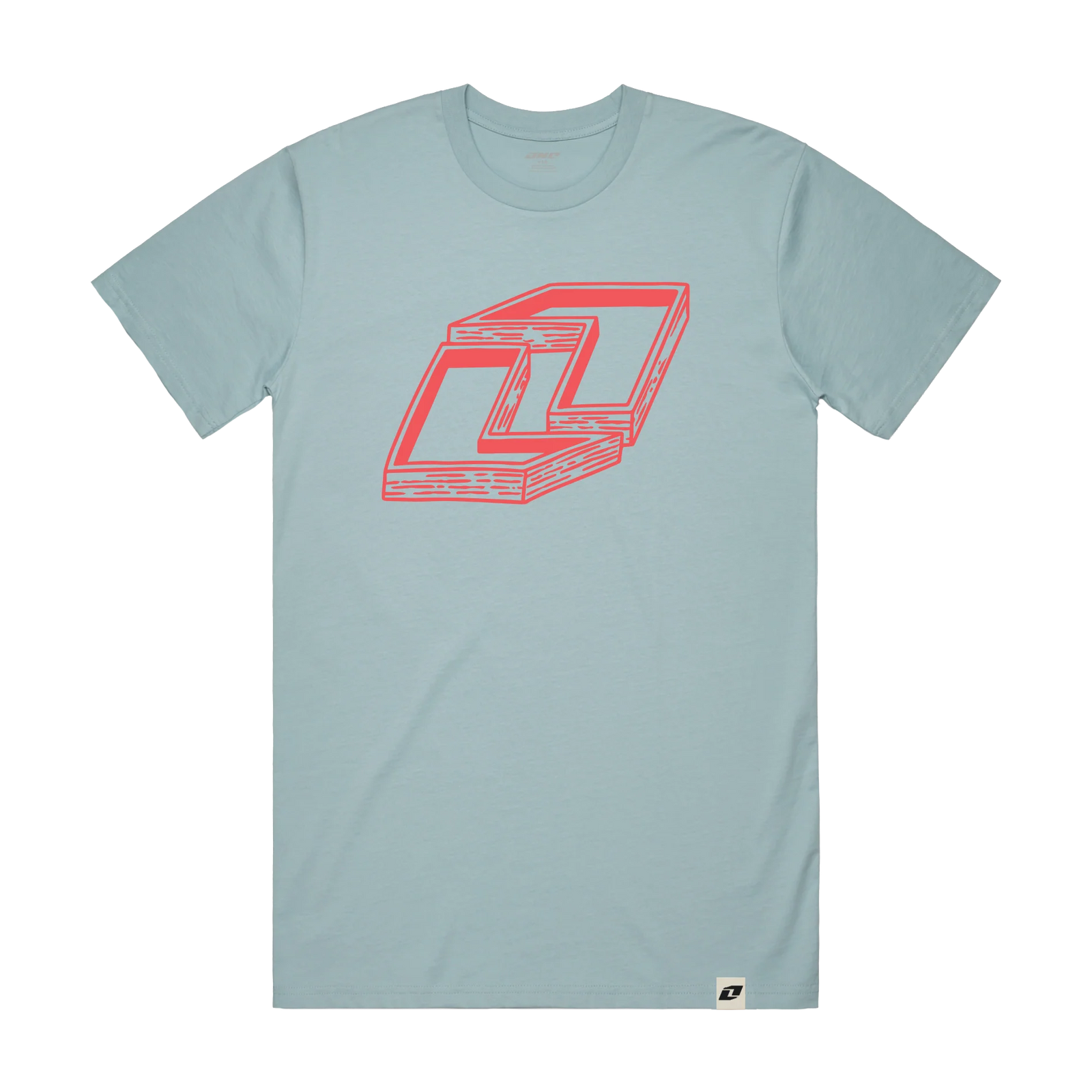Polera One Industries Diagram Pale Lifestyle Azul