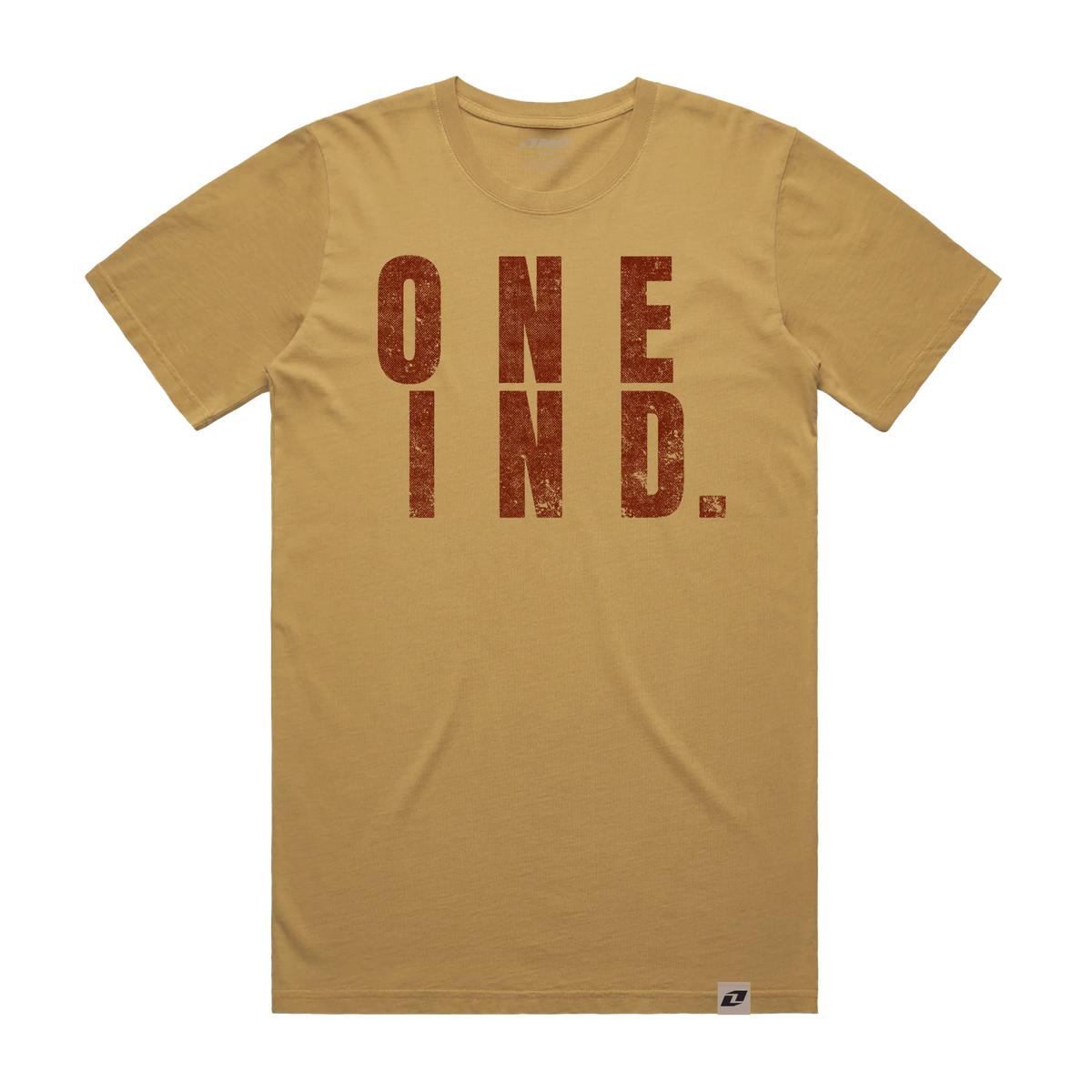 Polera One Industries Mision Faded Lifestyle Mostaza