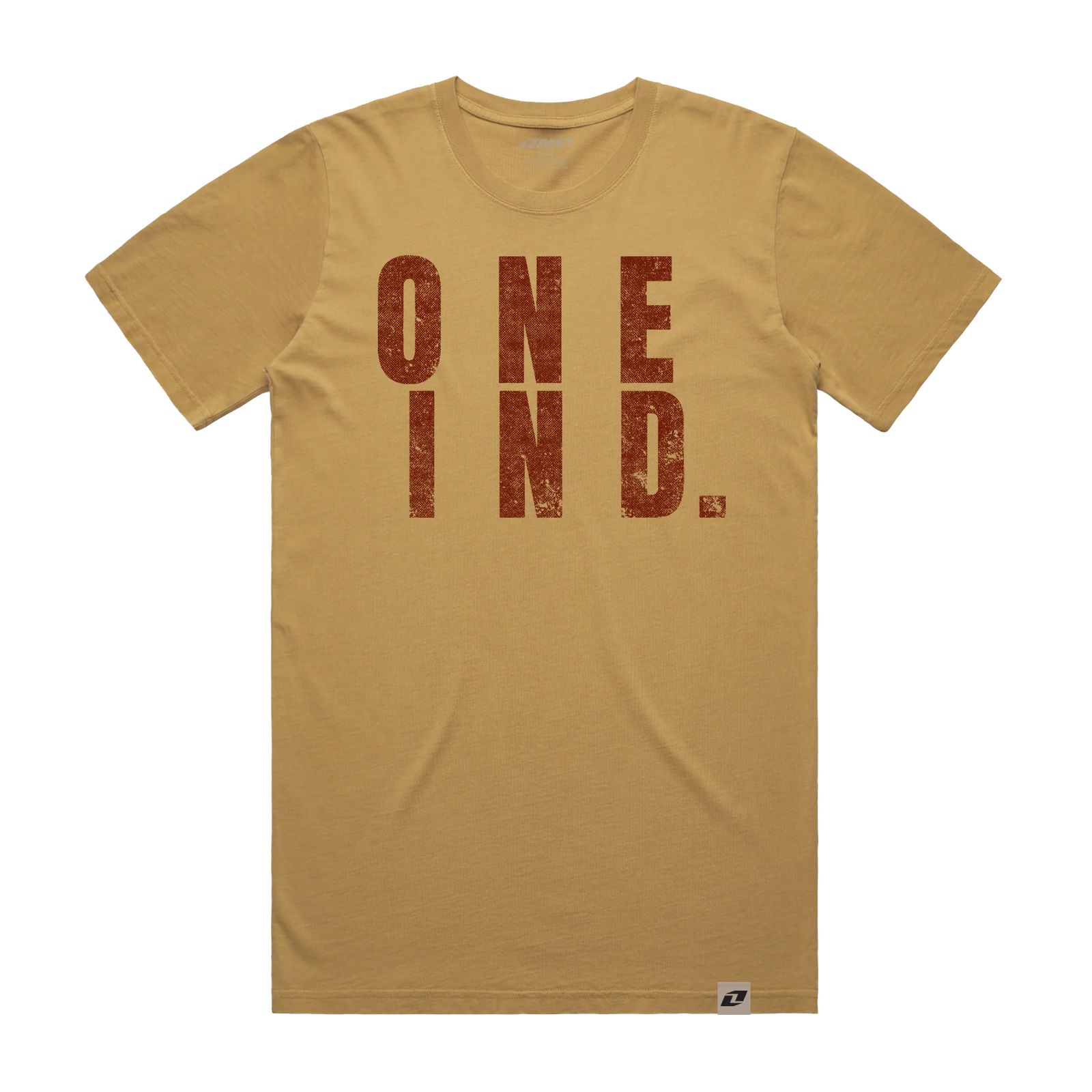 Polera One Industries Mision Faded Lifestyle Mostaza