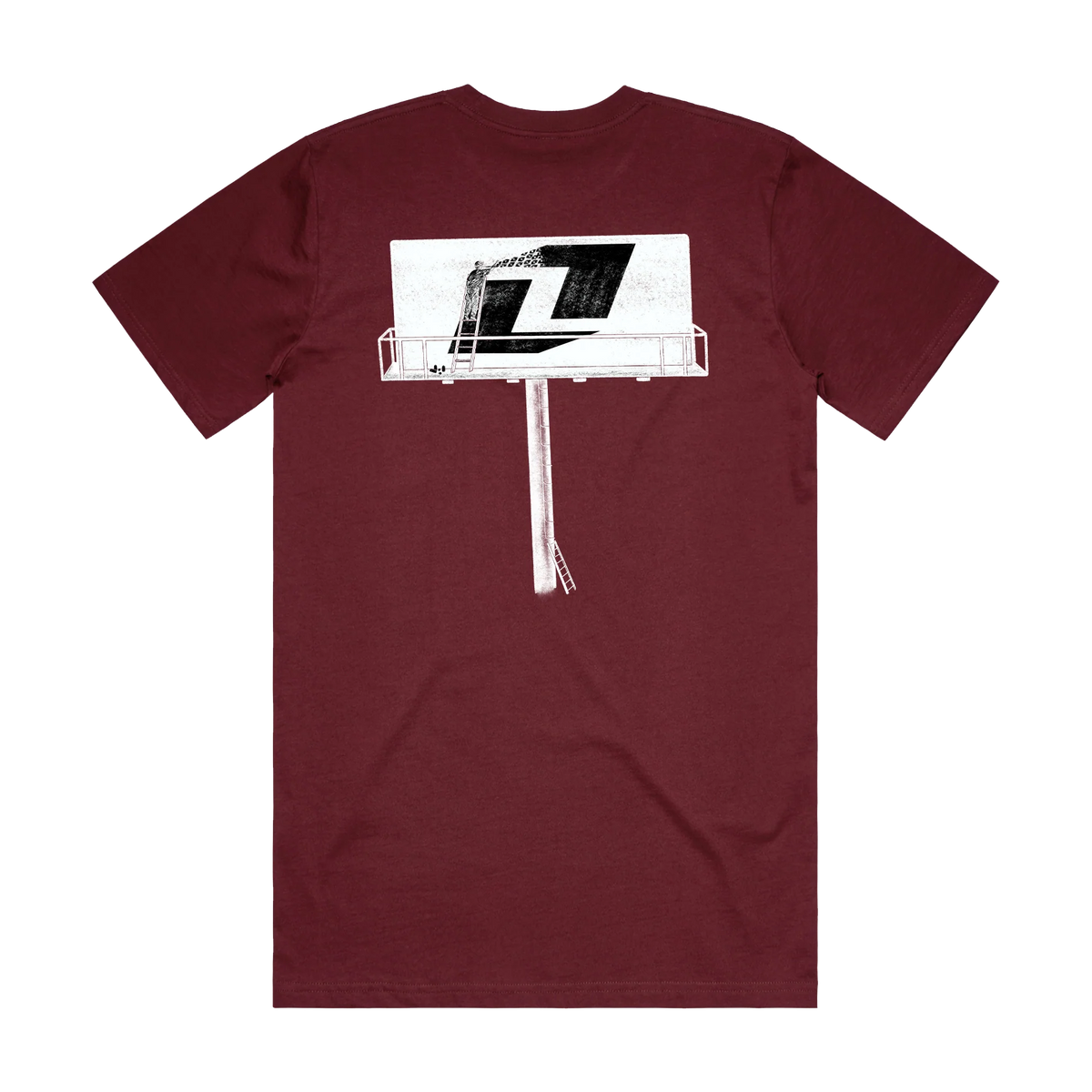 Polera One Industries Vandal Crimson Lifestyle Burdeo