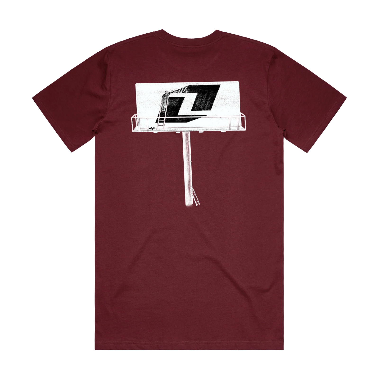 Polera One Industries Vandal Crimson Lifestyle Burdeo