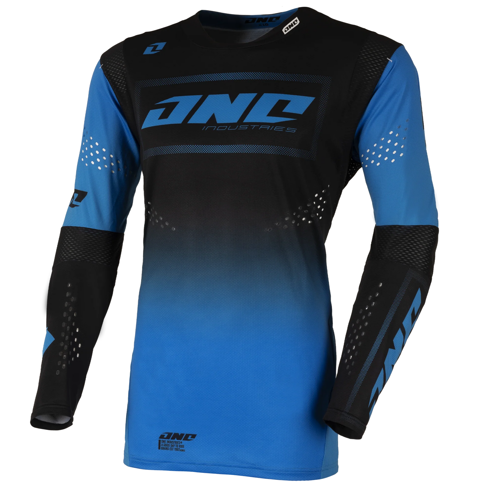 Traje Polera Pantalon Moto One Industries X197 Blox Blue