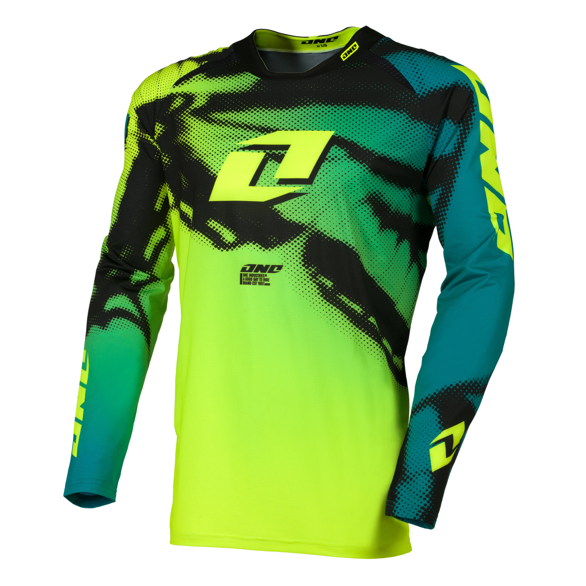 Traje Polera Pantalon Moto One Industries X297 Tiger Neon