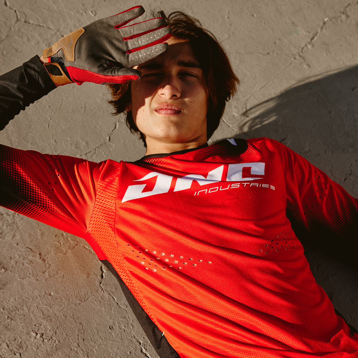 Traje Moto One Industries X197 Scorch Red Motocross Enduro