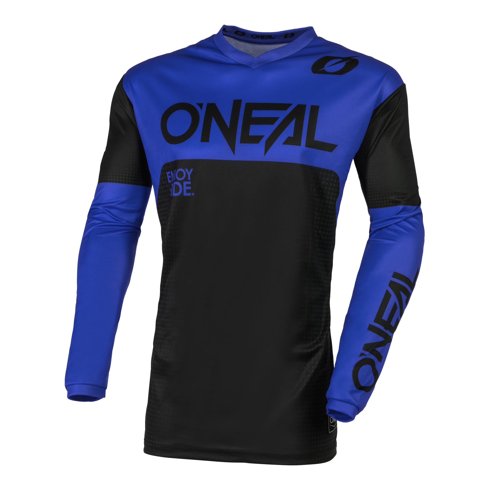 Polera Jersey O'NEAL Element Racewear Negro/Azul