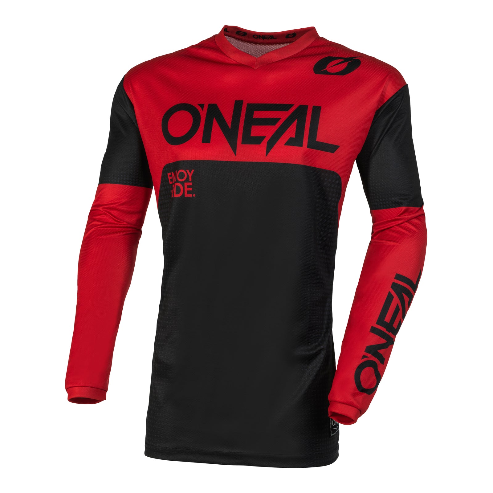 Polera Jersey O'NEAL Element Racewear Negro/Rojo