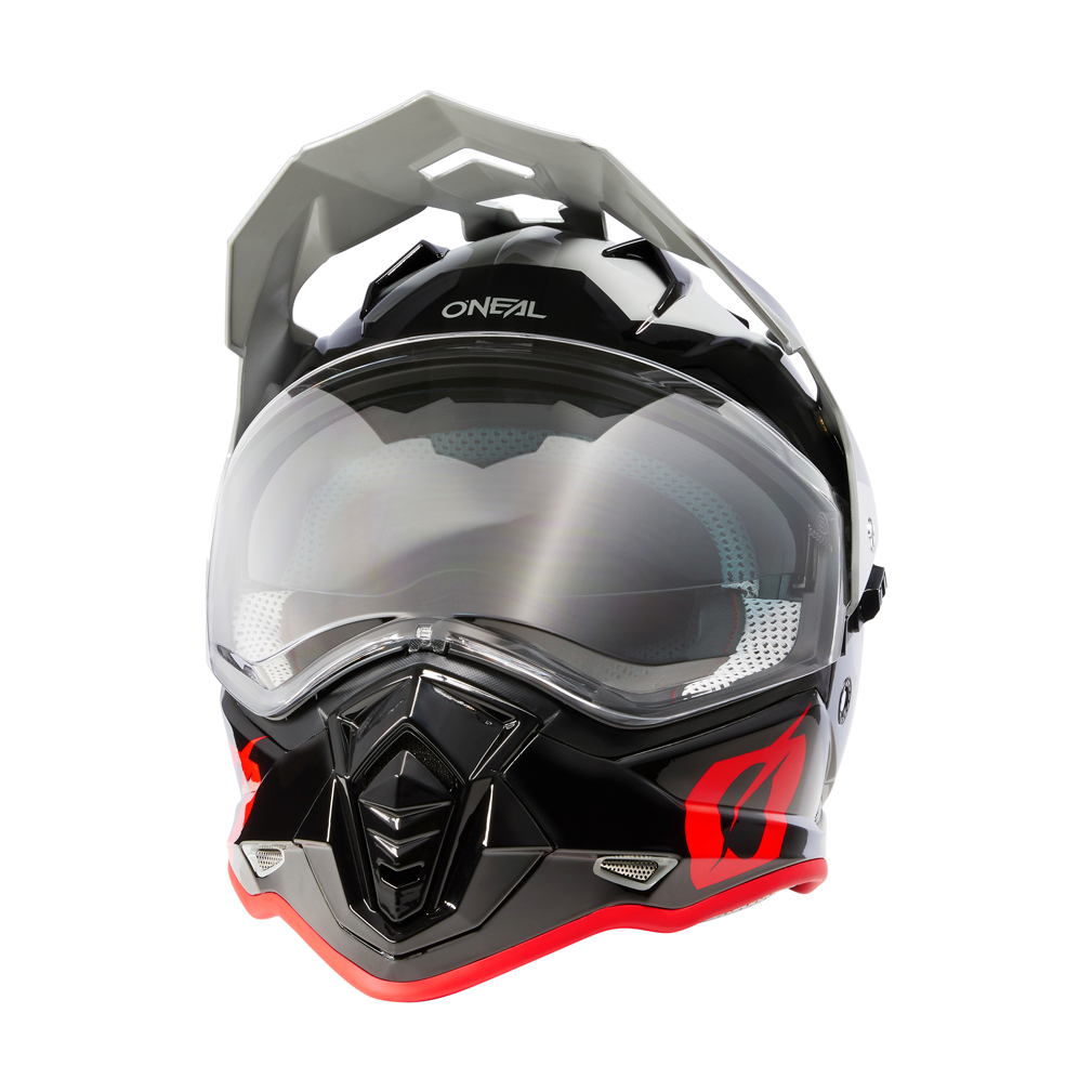 Casco O&#39;NEAL Sierra Gris/Negro/Rojo