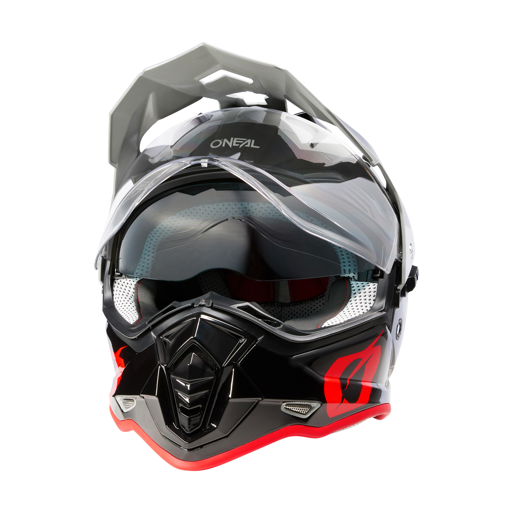 Casco O&#39;NEAL Sierra Gris/Negro/Rojo