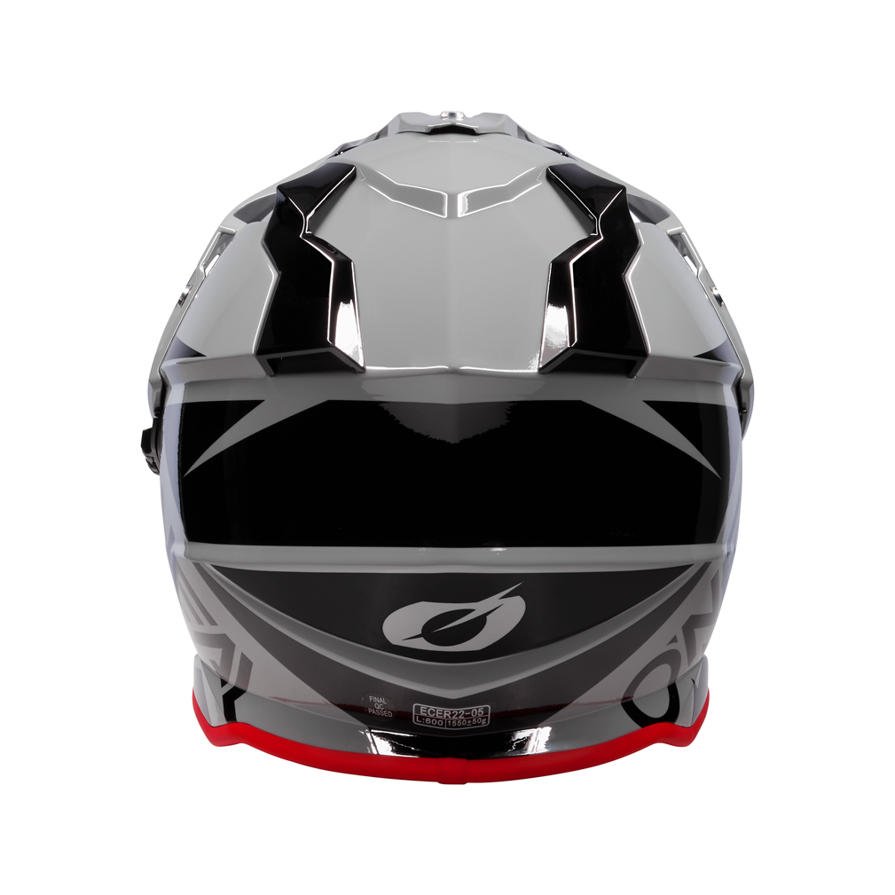 Casco O&#39;NEAL Sierra Gris/Negro/Rojo