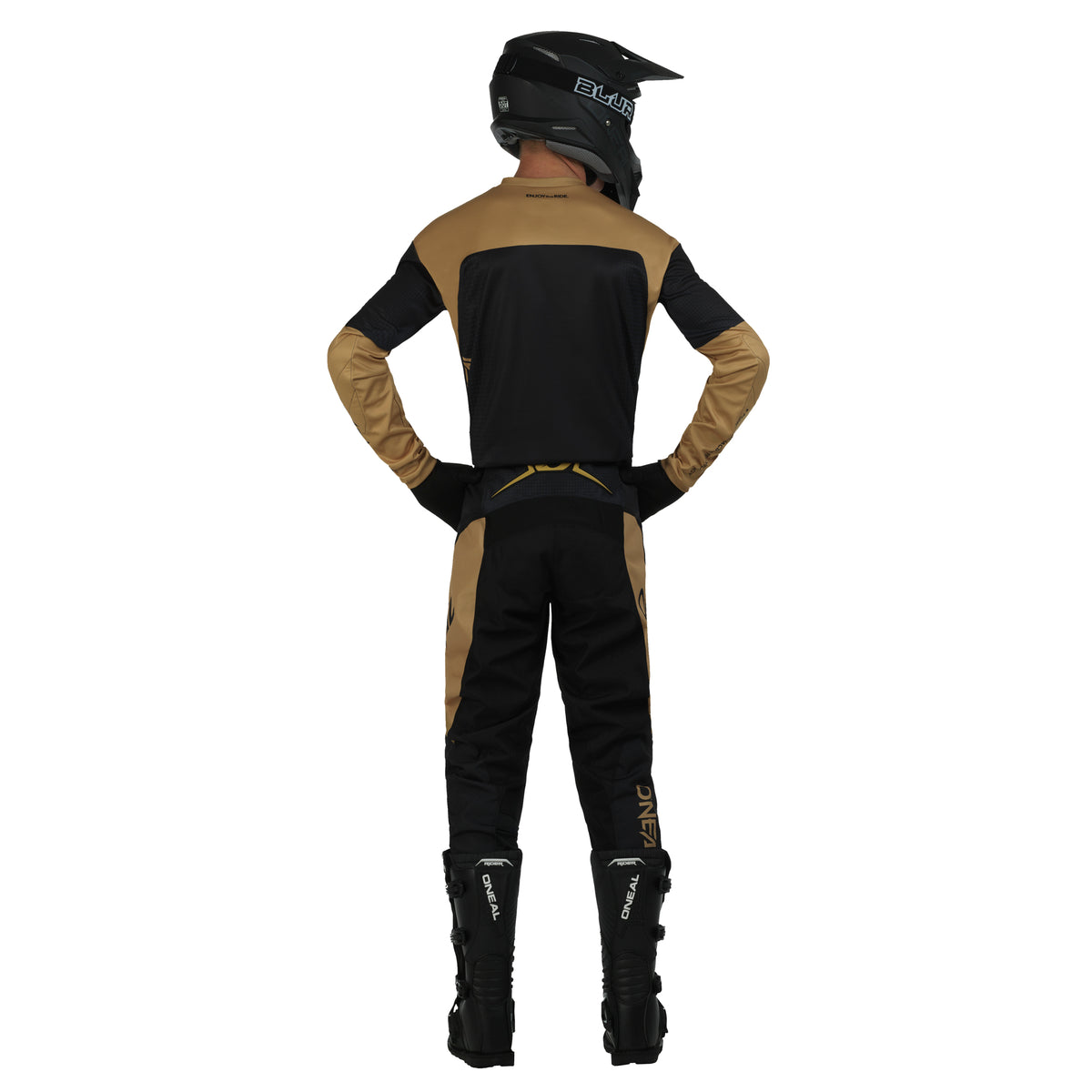 Pantalon Moto O&#39;NEAL Racewear Negro/Arena