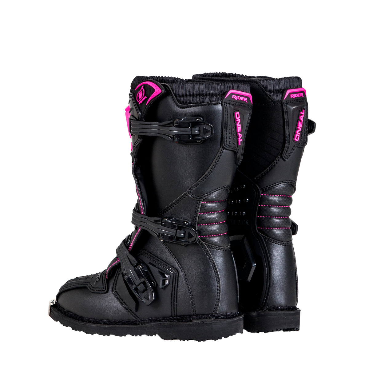 Botas O&#39;NEAL Rider Niños Moto Motocross Enduro Negro