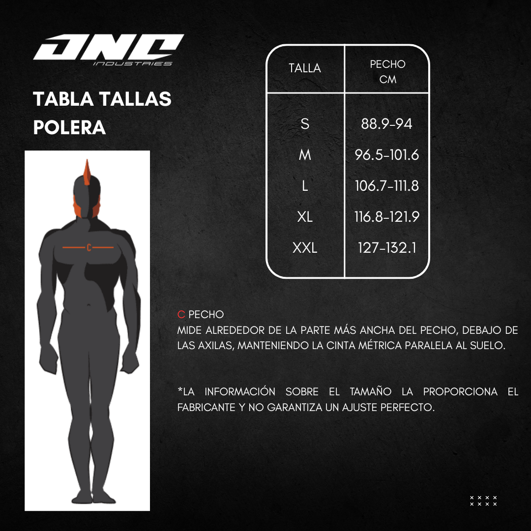 Polera One Industries Diagram Pale Lifestyle Azul