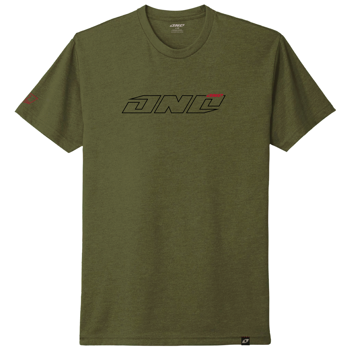 Polera One Industries Horizon Grn Lifestyle Verde Militar