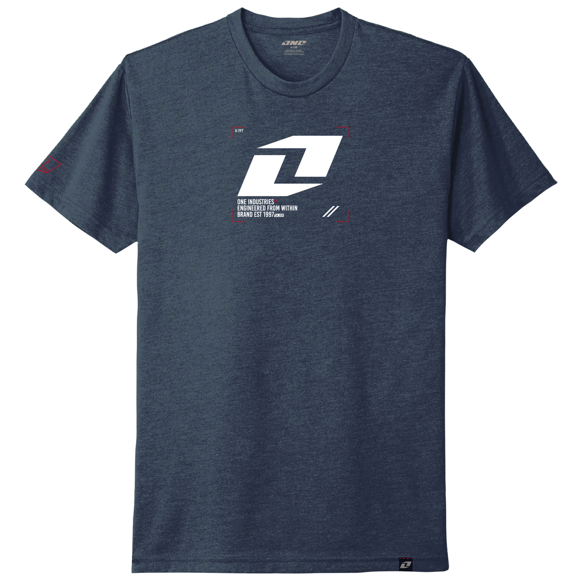 Polera One Industries Myspace Hblu Lifestyle Azul Cobalto