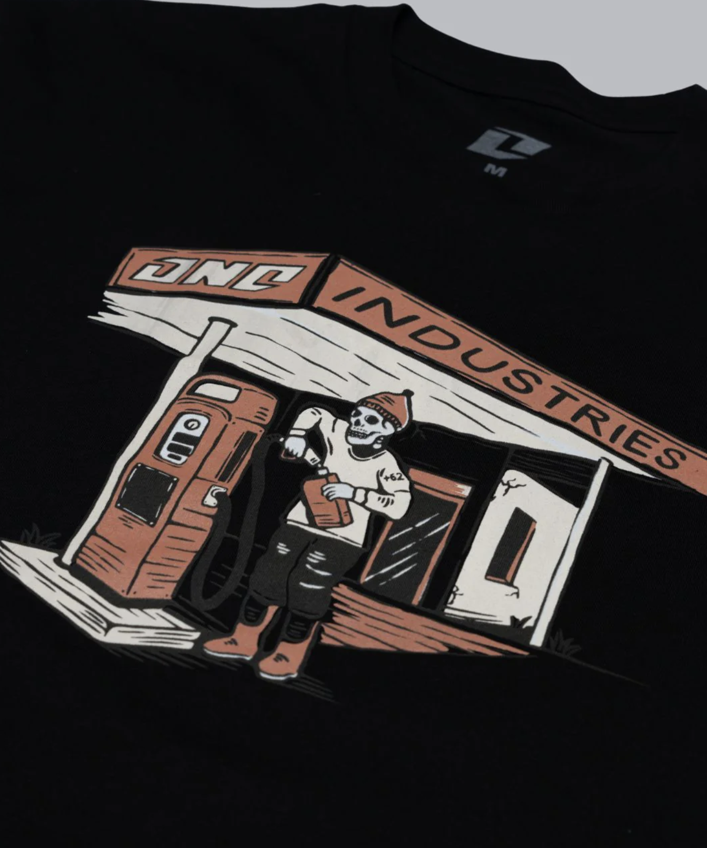 Polera One Industries Station Blk Lifestyle