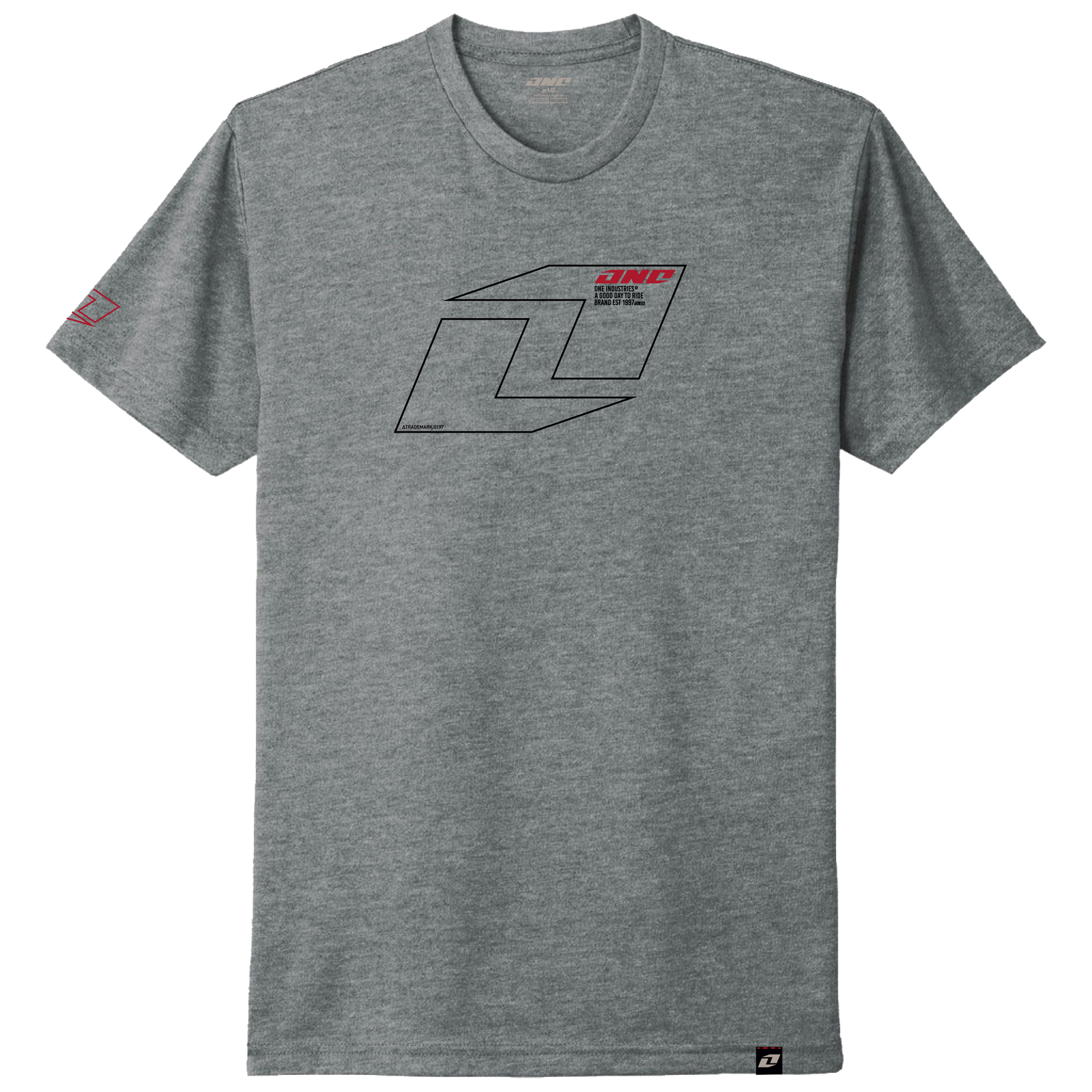 Polera One Industries Vector Hgry Lifestyle Gris
