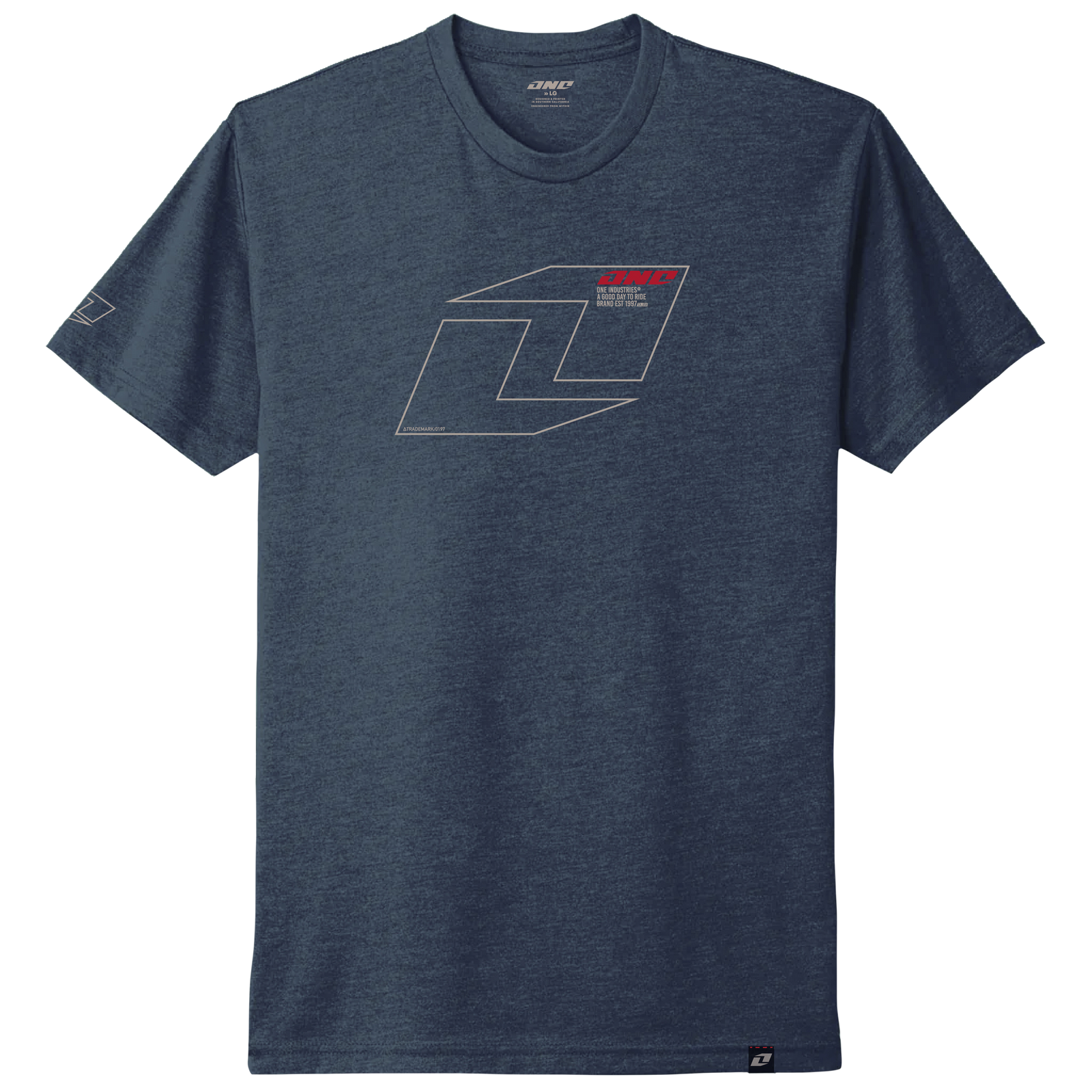 Polera One Industries Vector Hblu Lifestyle