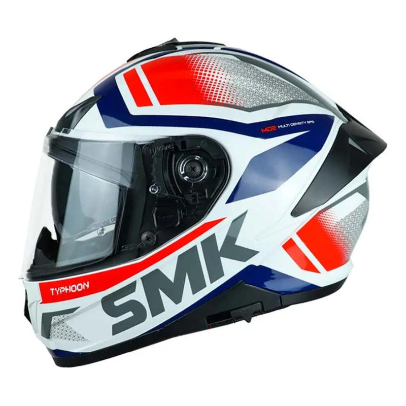 Casco Smk Typhoon Thorn Gl136 Integral Certificado Moto