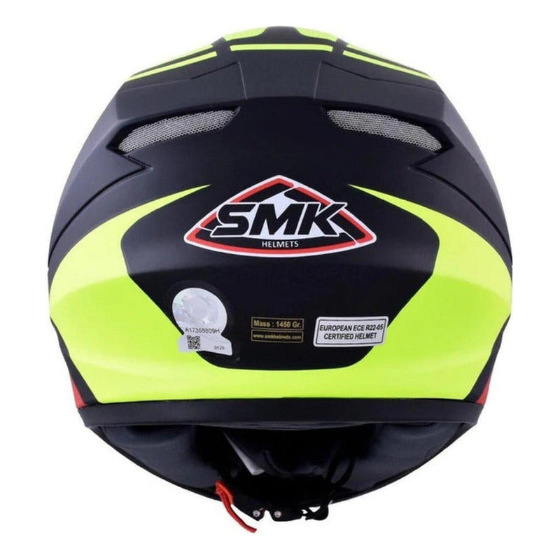 Casco Moto Smk Stellar Squad Ma234 Integral Certificado