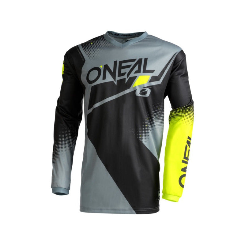 Polera Oneal Element Racewear Negro/gris