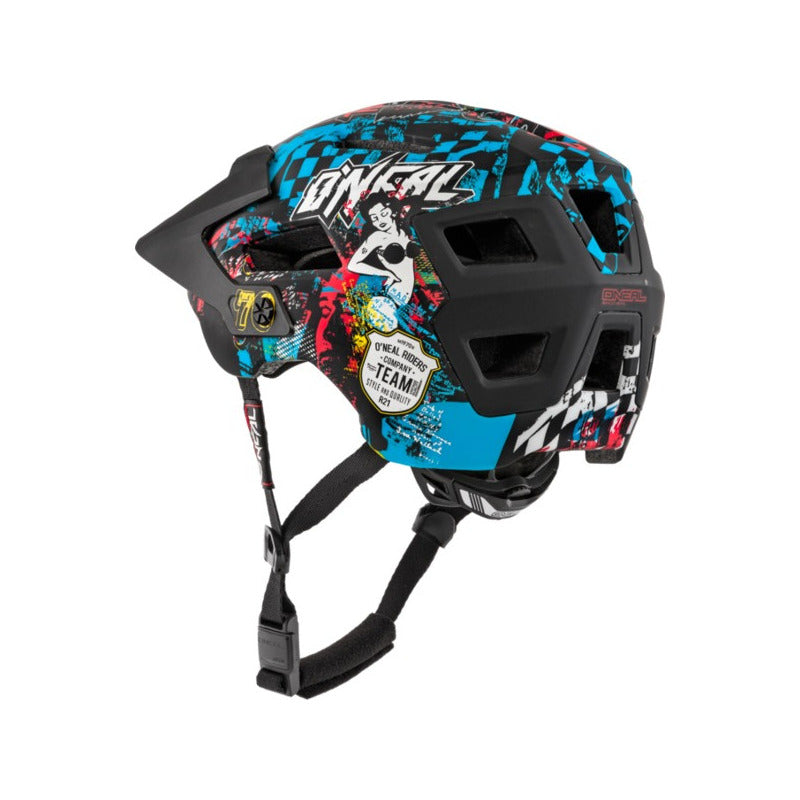 Casco Oneal Defender Wild Bicicleta Mtb Multi Azul