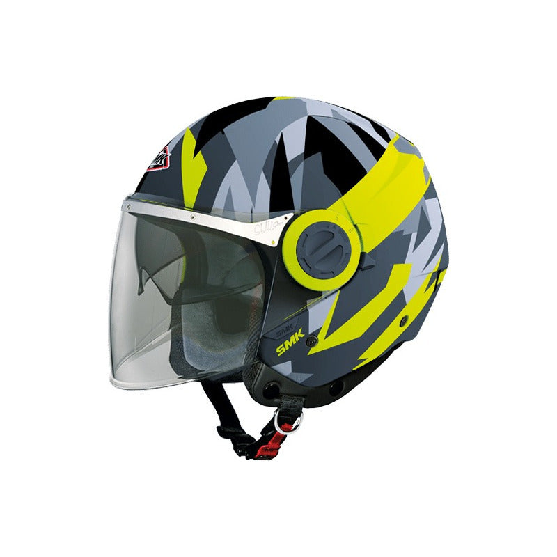 Casco Smk Swing Ace Ma264 Demijet Abierto Certicado Moto