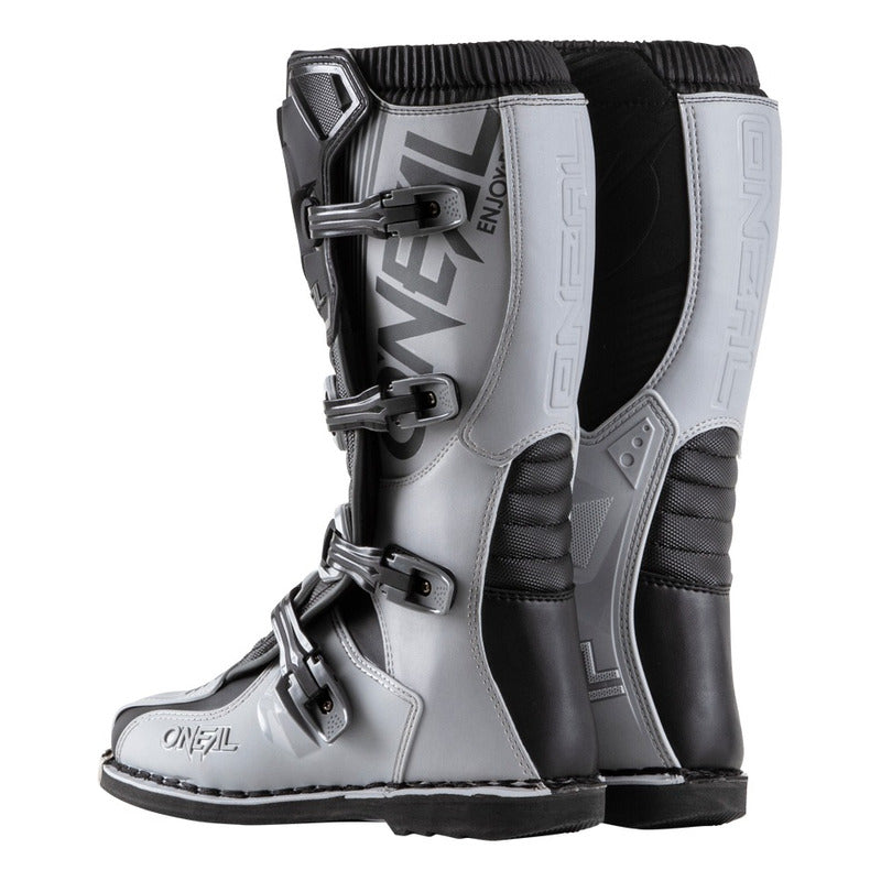 Botas O&#39;NEAL Element Moto Motocross Enduro Gris