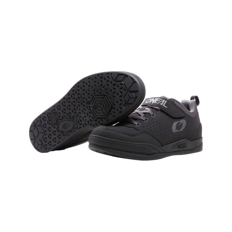 Zapatillas Bicicleta Oneal Flow Spd Calas Negro/gris