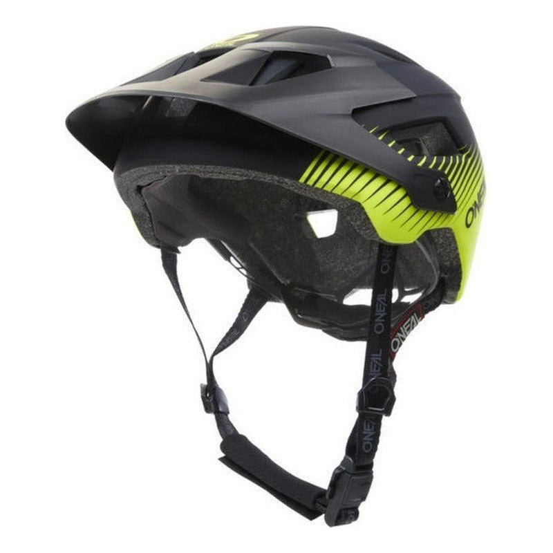Casco Oneal Defender Grill V.22 Bicicleta Mtb Negro/amarillo