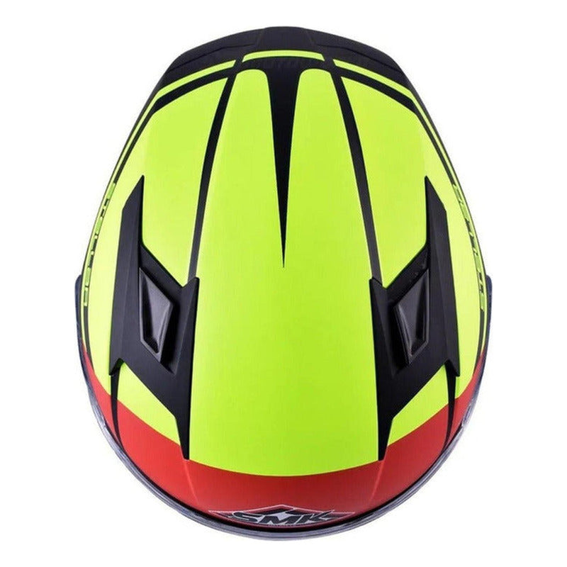 Casco Moto Smk Stellar Squad Ma234 Integral Certificado