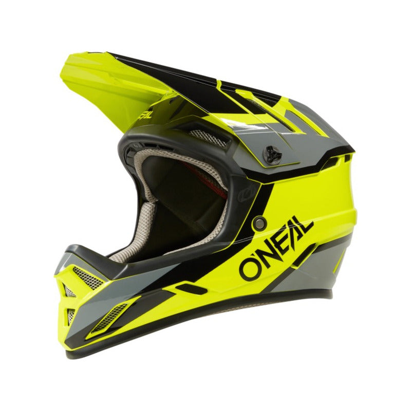 Casco Integral Bicicleta Oneal Backflip Strike Negro/amarillo