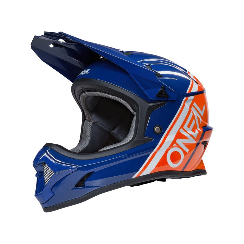Casco Oneal Sonus Split Bicicleta Mtb Enduro Downhill Azul